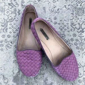 BOTTEGA VENETA Leather Slipper Flats